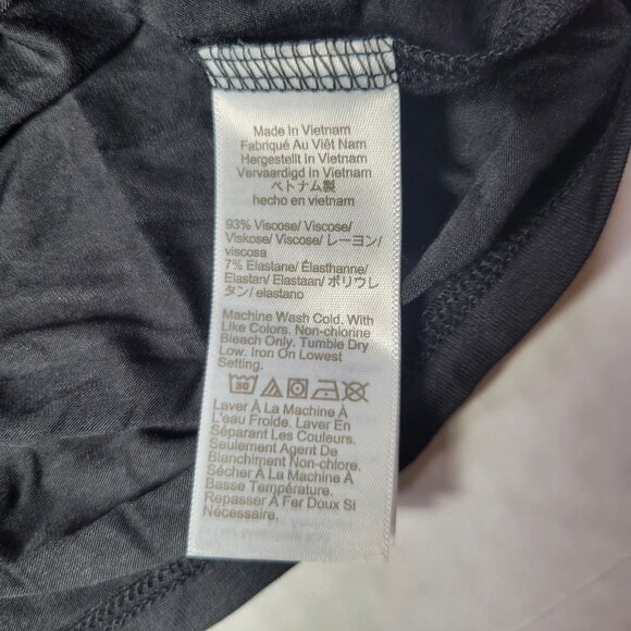 J.Crew Women Gray Viscose Blend Layering Spaghetti Strap Tank Top Size M - Picture 3 of 5